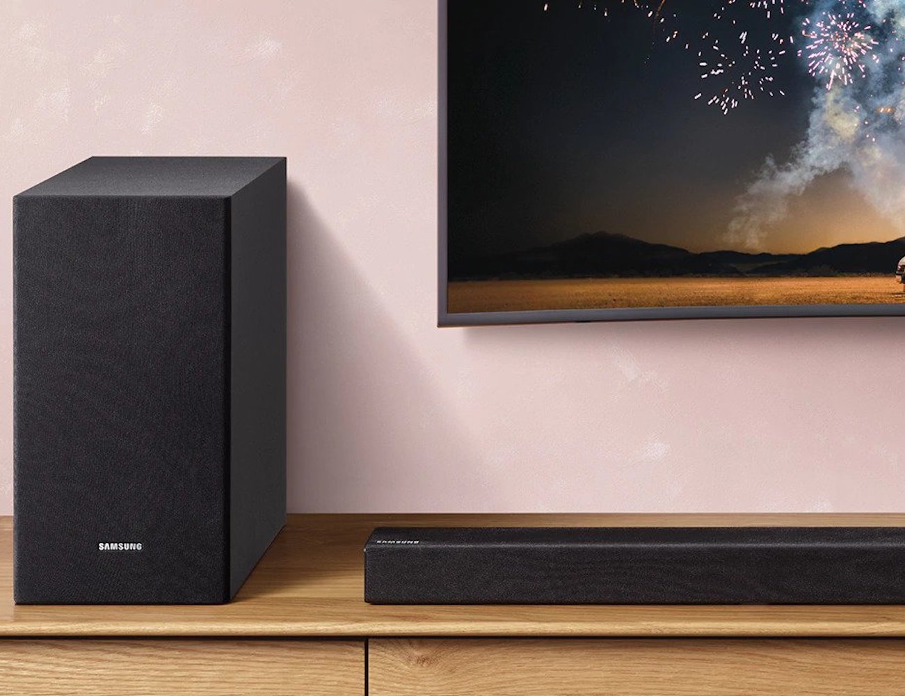 Samsung Soundbar and Subwoofer