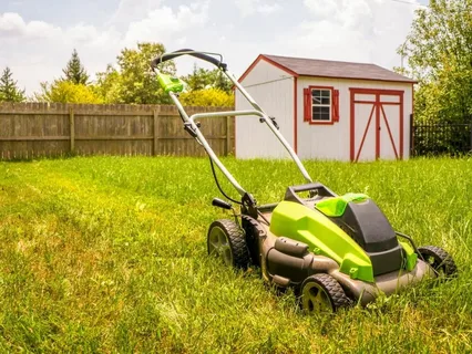 battery mowers Brisbane