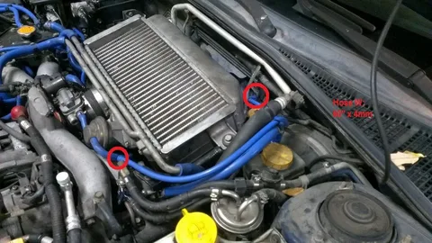 Mitsubishi MN Triton Turbo to Intercooler Hose